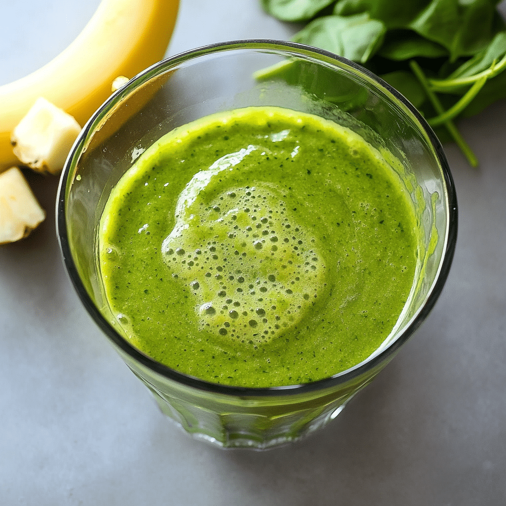 7-Day Smoothie Detox: The Best Way to Kickstart Your Clean Eating Journey 6 Smoothie Detox Ingredients – A flat lay of spinach, kale, berries, bananas, chia seeds, ginger, lemon, and coconut water ready for blending.