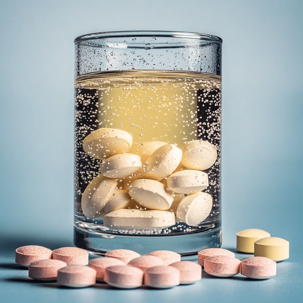 Calcium Supplements Kidney Stones 2 Food vs Supplements – Natural calcium-rich foods like dairy, leafy greens, and almonds on a table.