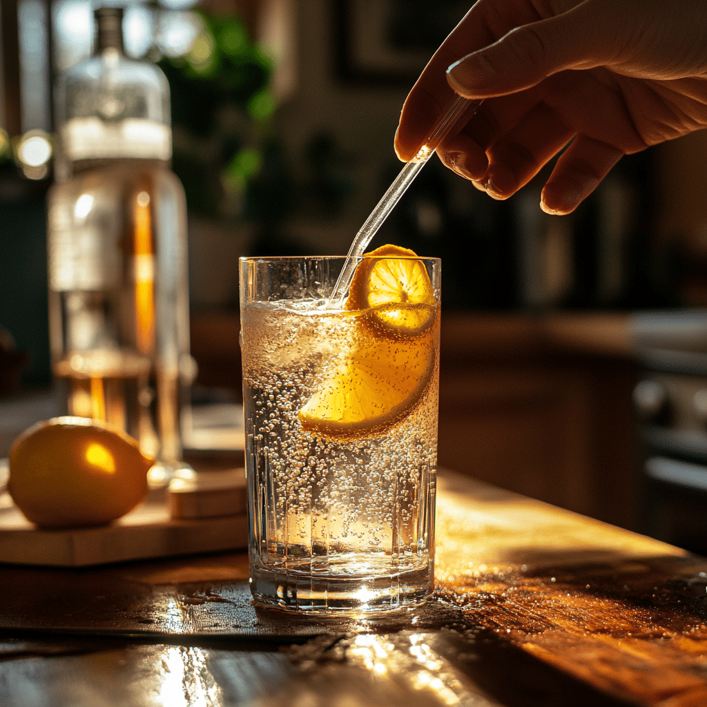 Natural Ozempic Drink – A Complete Guide to Nature’s Weight Loss Cocktail 6 Natural Ozempic Drink – A clear glass filled with lemon and apple cider vinegar detox drink, garnished with a lemon slice and fresh ginger on the side.