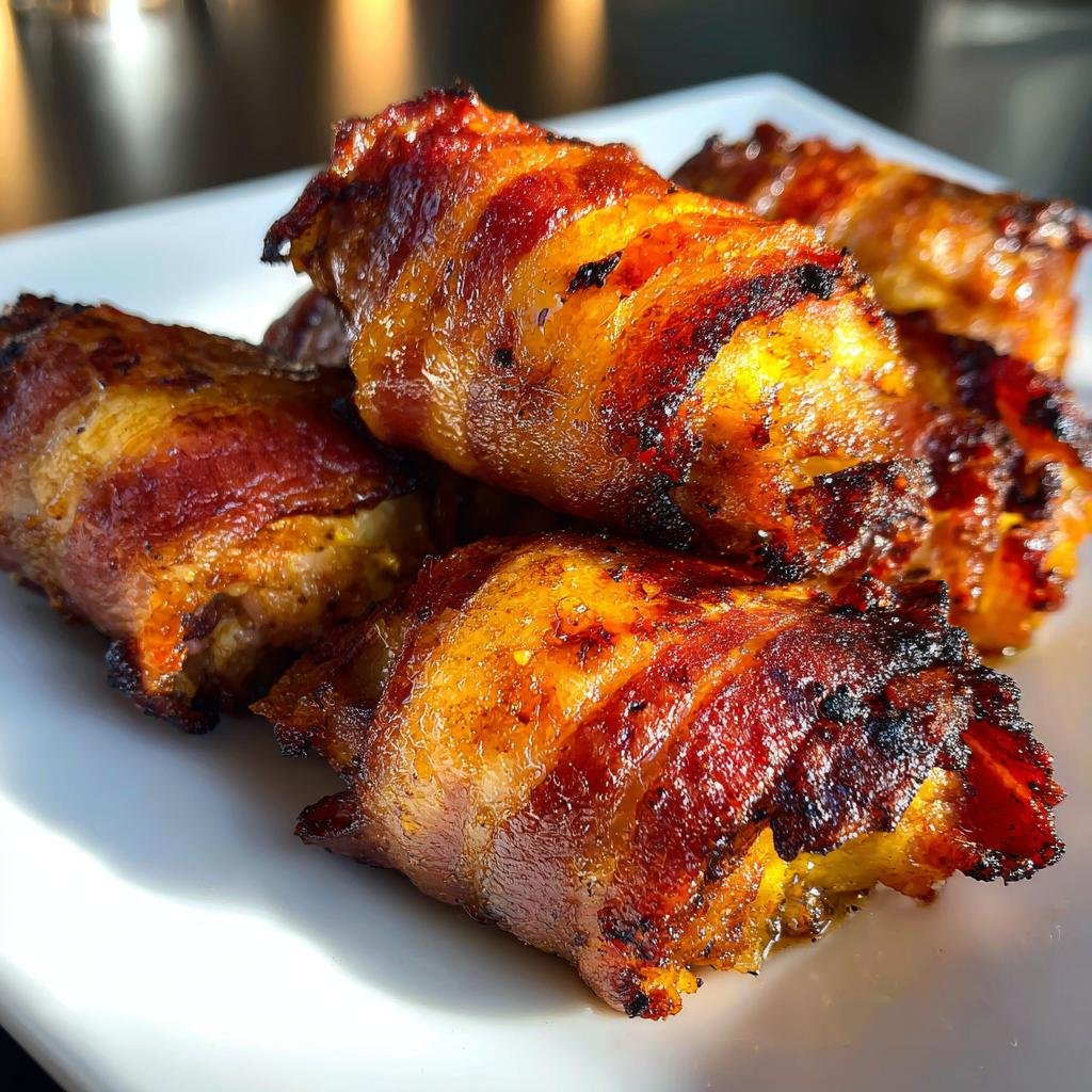 air fryer bacon wrapped pork medallions recipe 2 - detail 1