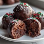 christmas cake balls festive treats recipe