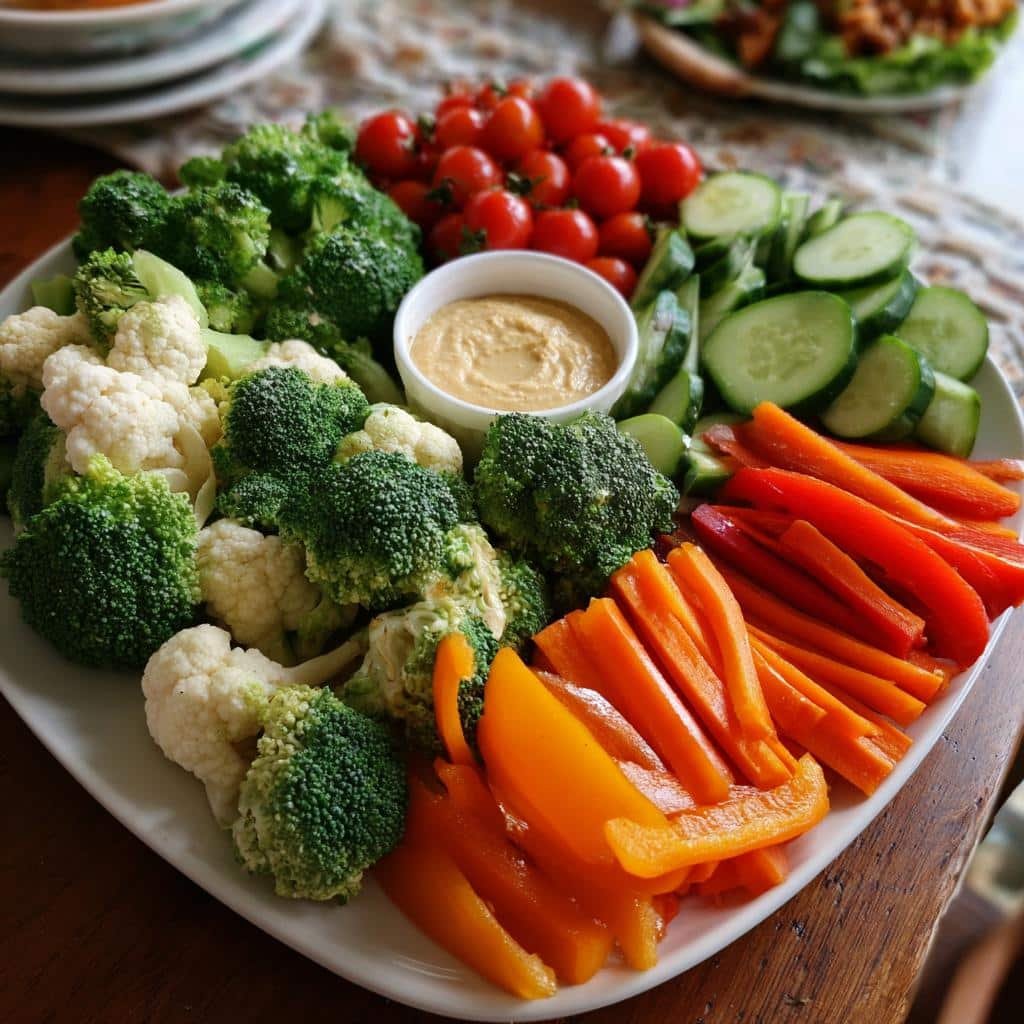 christmas veggie tray recipe delight - detail 1