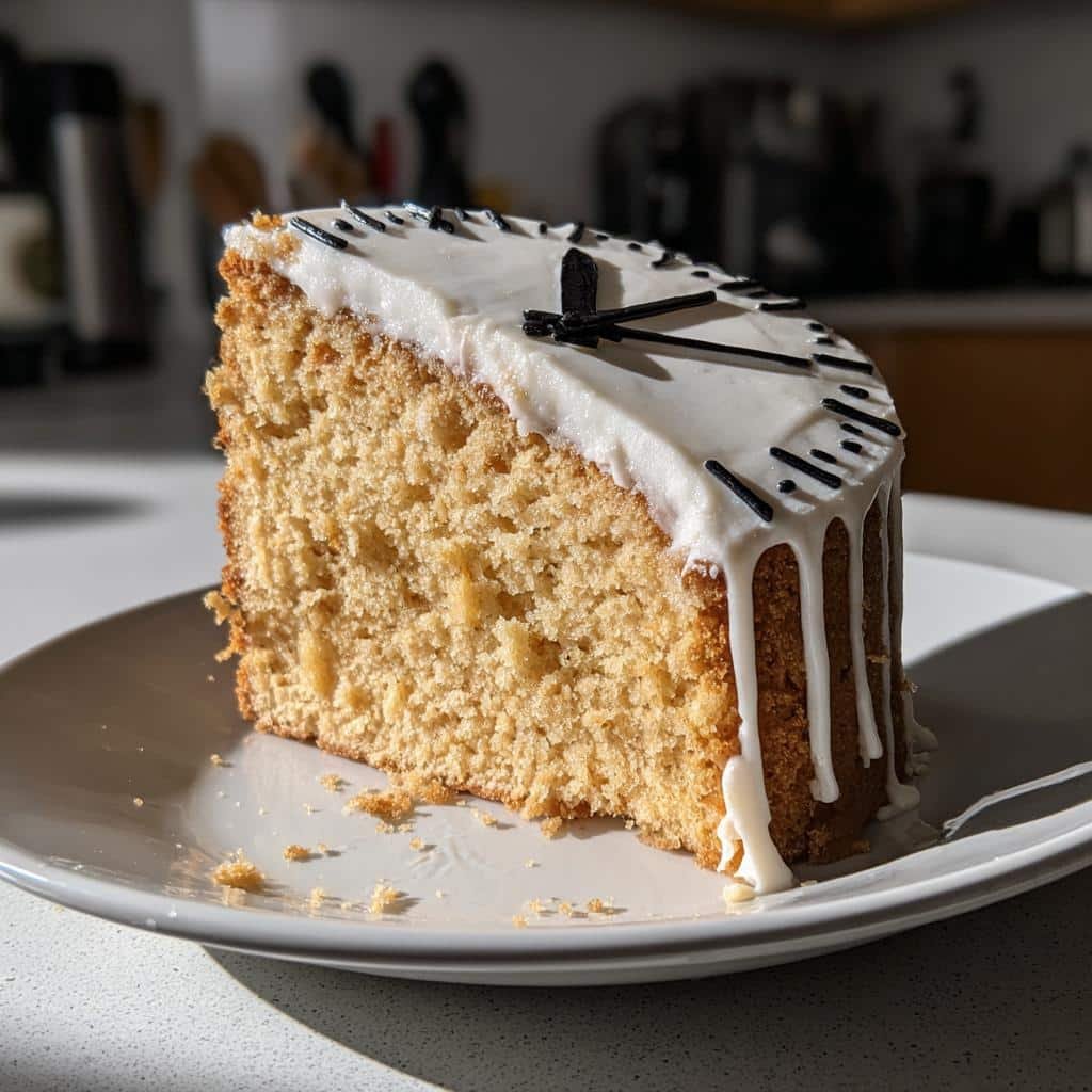 Magical Clock Cake New Year’s Eve Recipe in 3 Easy Steps 3 clock cake new years eve - detail 1