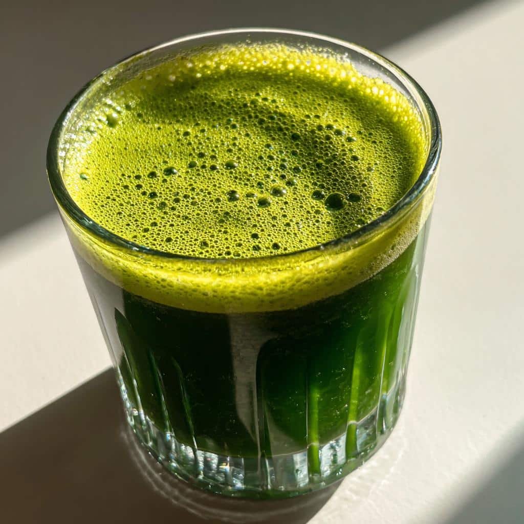 green juice refreshing wellness recipe - detail 1