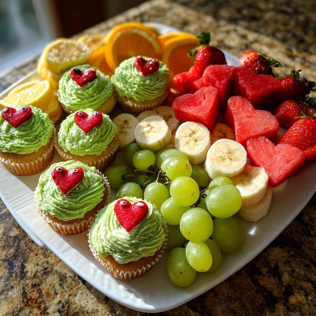 grinch christmas party food - detail 1