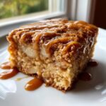 salted caramel apple sheet cake recipe