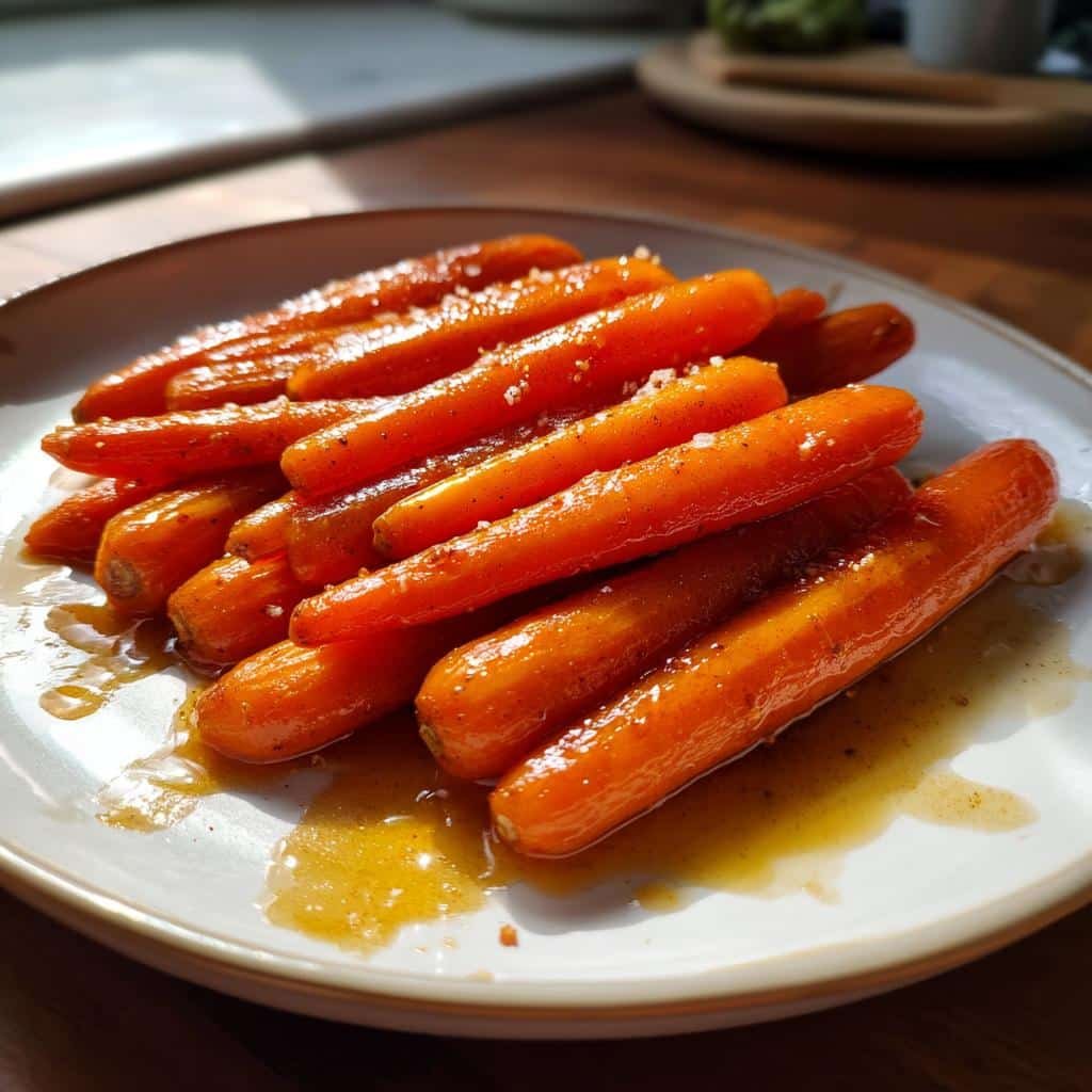 thanksgiving carrots crockpot recipe - detail 1