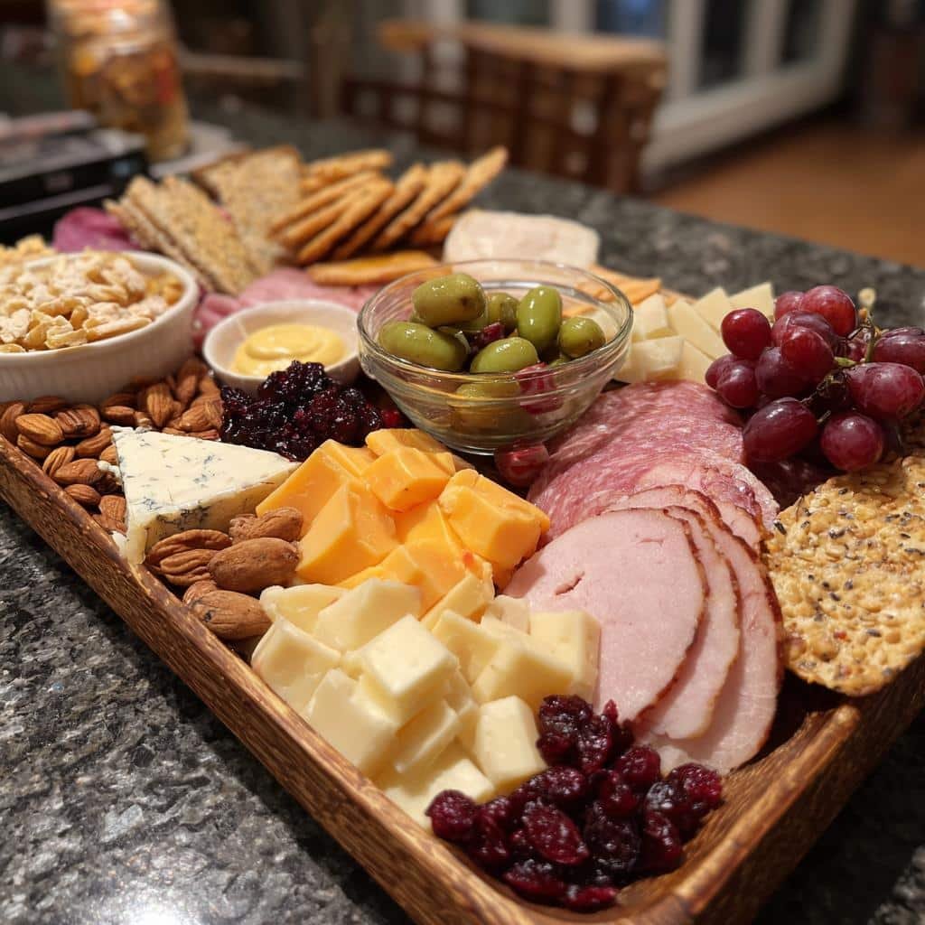 thanksgiving charcuterie board easy - detail 1