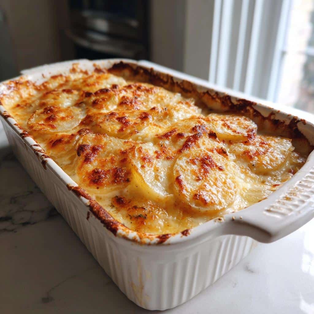 thanksgiving cheesy potatoes recipe - detail 1