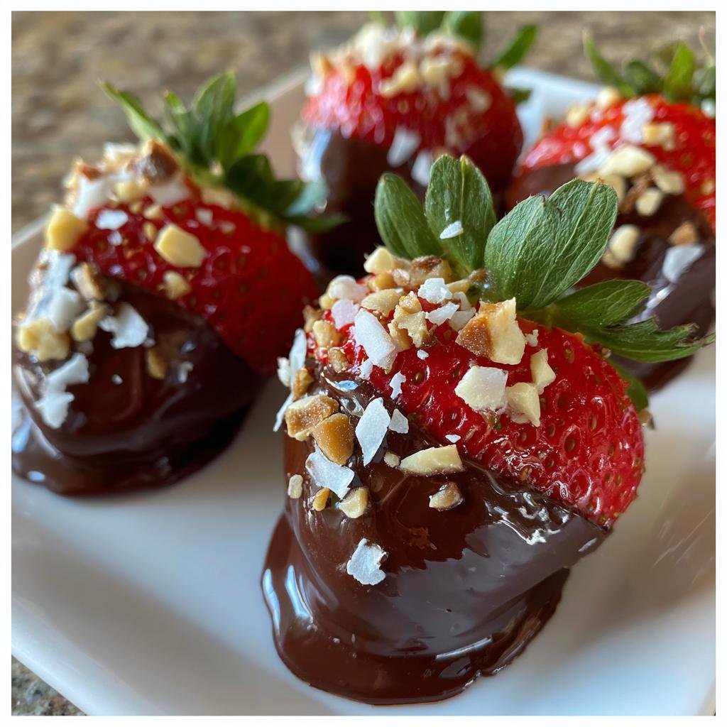15-Minute Thanksgiving Chocolate Strawberries (So Easy!) 3 thanksgiving chocolate strawberries recipe - detail 1