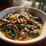 black eyed peas and greens recipe