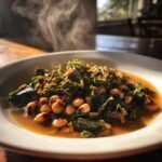 black eyed peas and greens recipe delicious southern dish