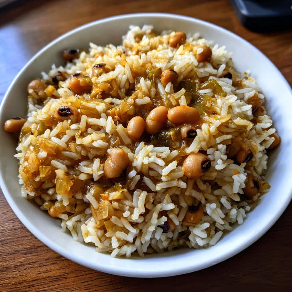 Amazing Vegan Black Eyed Peas and Rice Recipe in 1 Pot 3 black eyed peas and rice recipe vegan - detail 1
