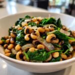 black eyed peas and spinach recipe