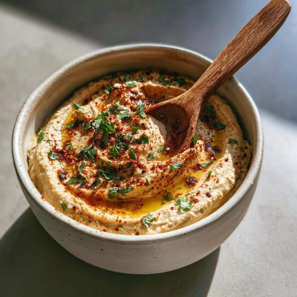 10-Minute Black Eyed Peas Hummus Dip That's Addictively Creamy 3 black eyed peas hummus dip recipe - detail 1