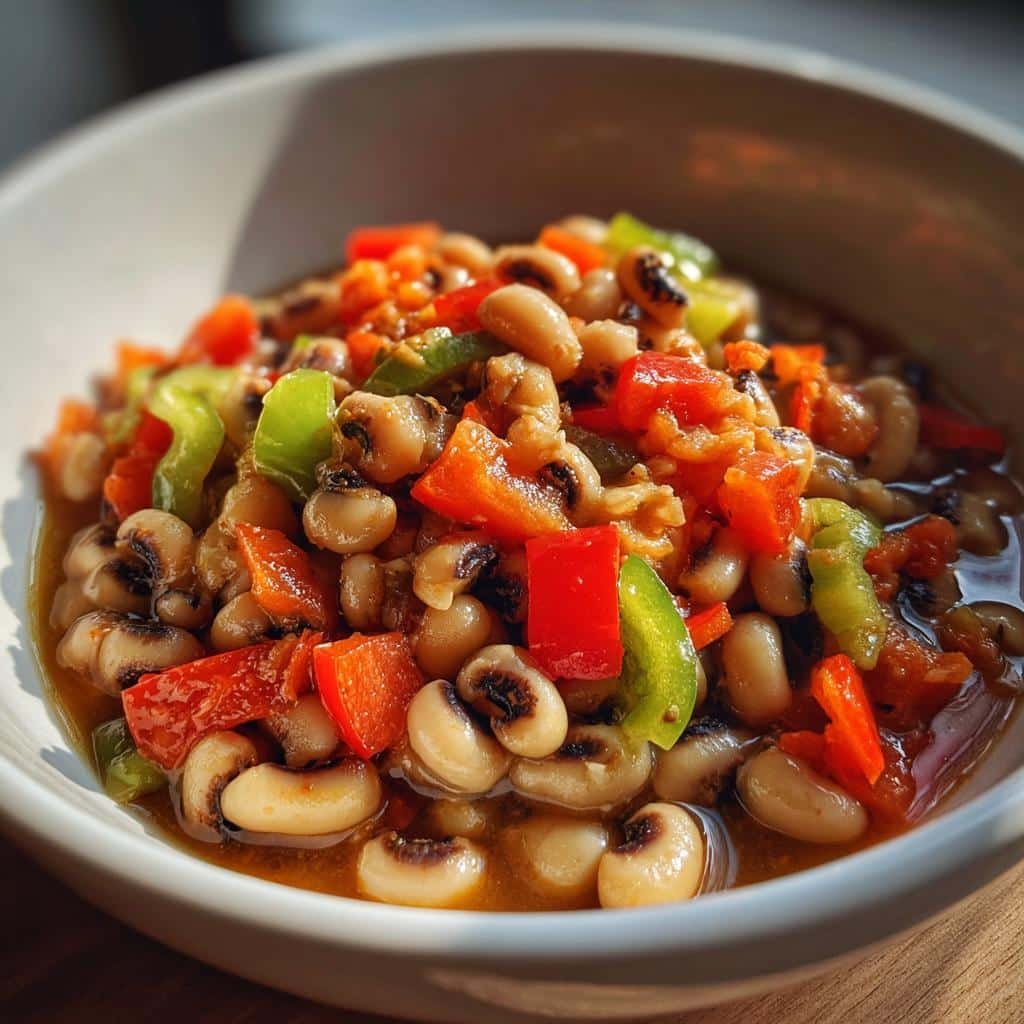 45-Minute Black Eyed Peas Recipe with Peppers - Comforting Perfection 3 black eyed peas recipe with peppers - detail 1