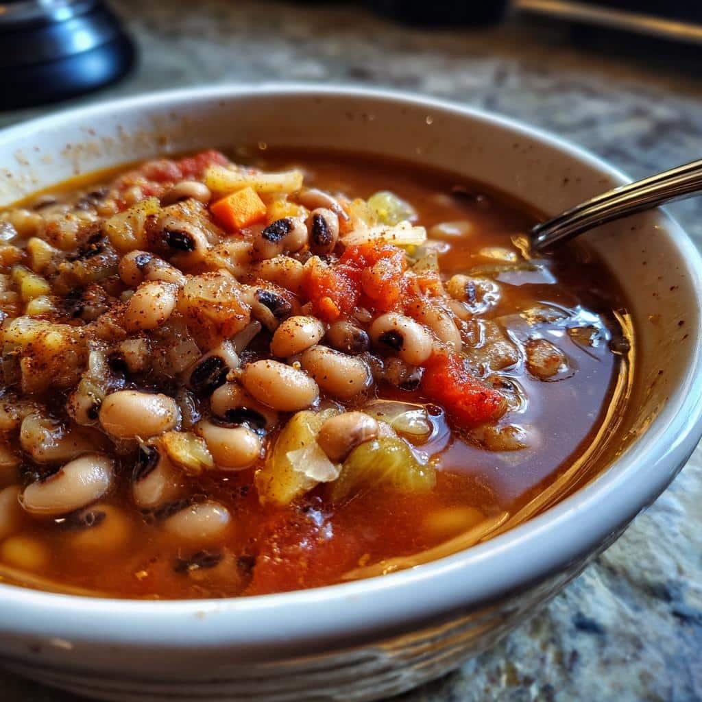 Slow Cooker Cajun Black Eyed Peas: 6-Hour Flavor Bomb! 3 cajun black eyed peas recipe slow cooker - detail 1
