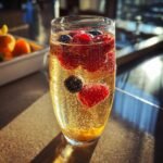 champagne new years drinks