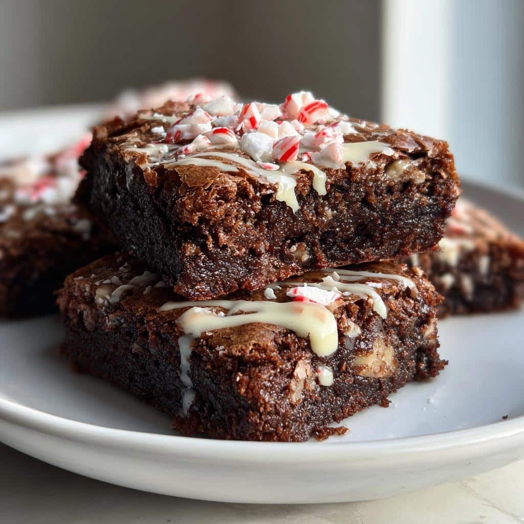 50 Irresistible Christmas Brownies Ideas for Santa 3 christmas brownies ideas - detail 1