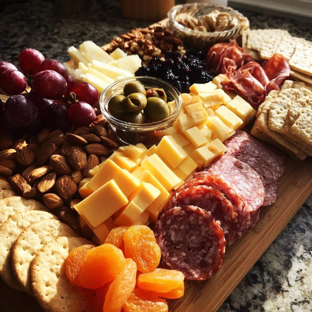 15-Minute Christmas Brunch Charcuterie Board Magic 3 christmas brunch charcuterie board - detail 1