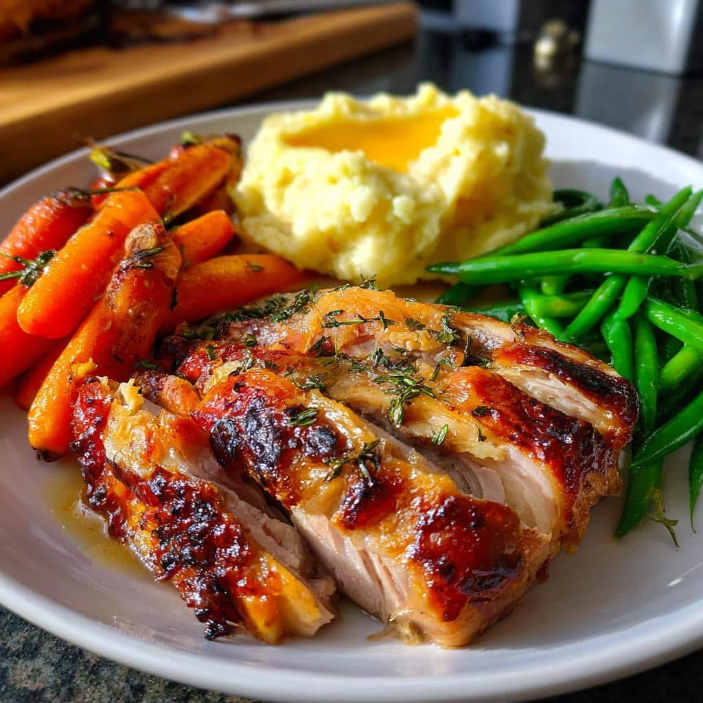 christmas dishes food delicious holiday feast - detail 1