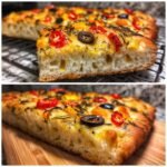 christmas focaccia bread wow your guests