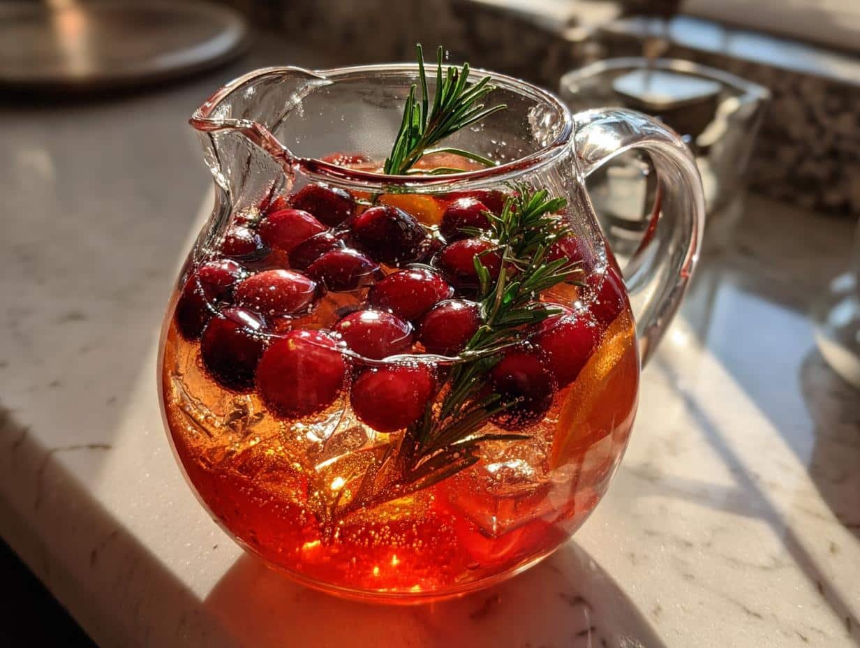 christmas pitcher cocktails festive recipes savor - detail 1