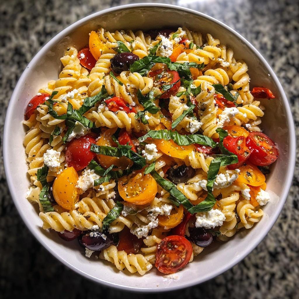 christmas pot luck ideas delicious pasta salad recipe - detail 1