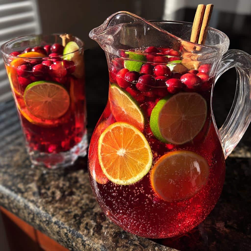 Festive Christmas Punch Alcoholic Recipe in 10 Minutes 3 christmas punch alcoholic recipe - detail 1