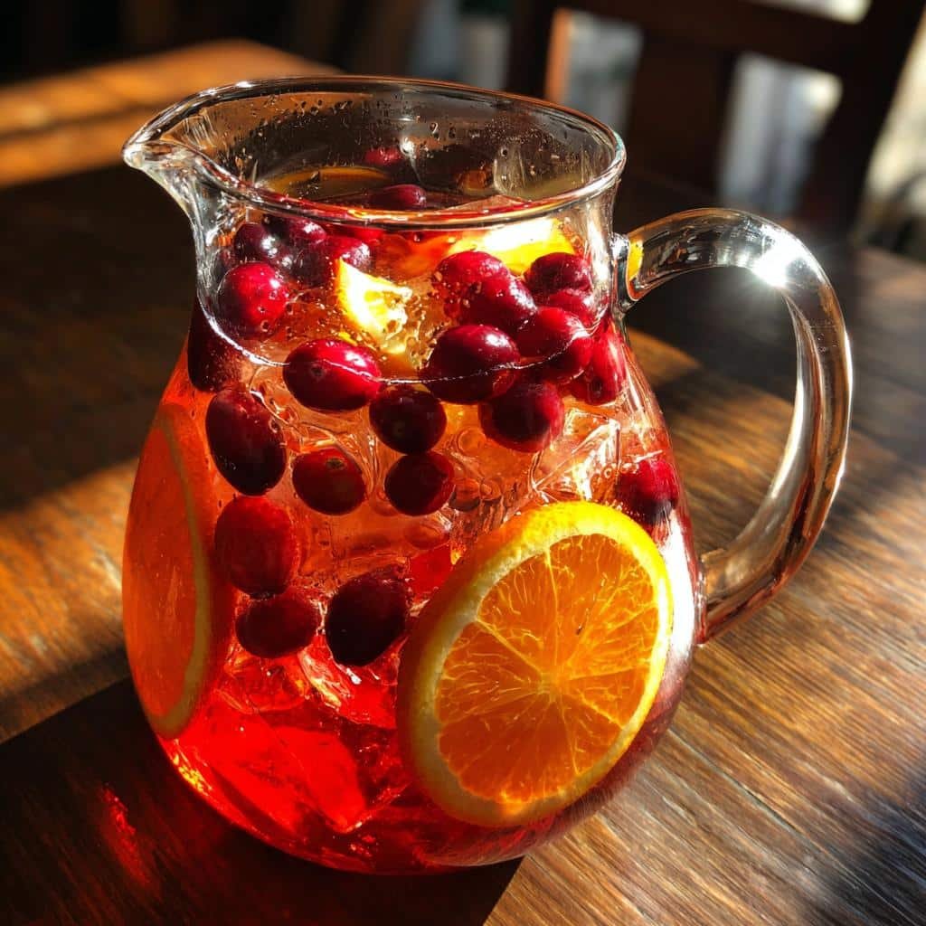 christmas punch alcoholic recipe festive sips - detail 1