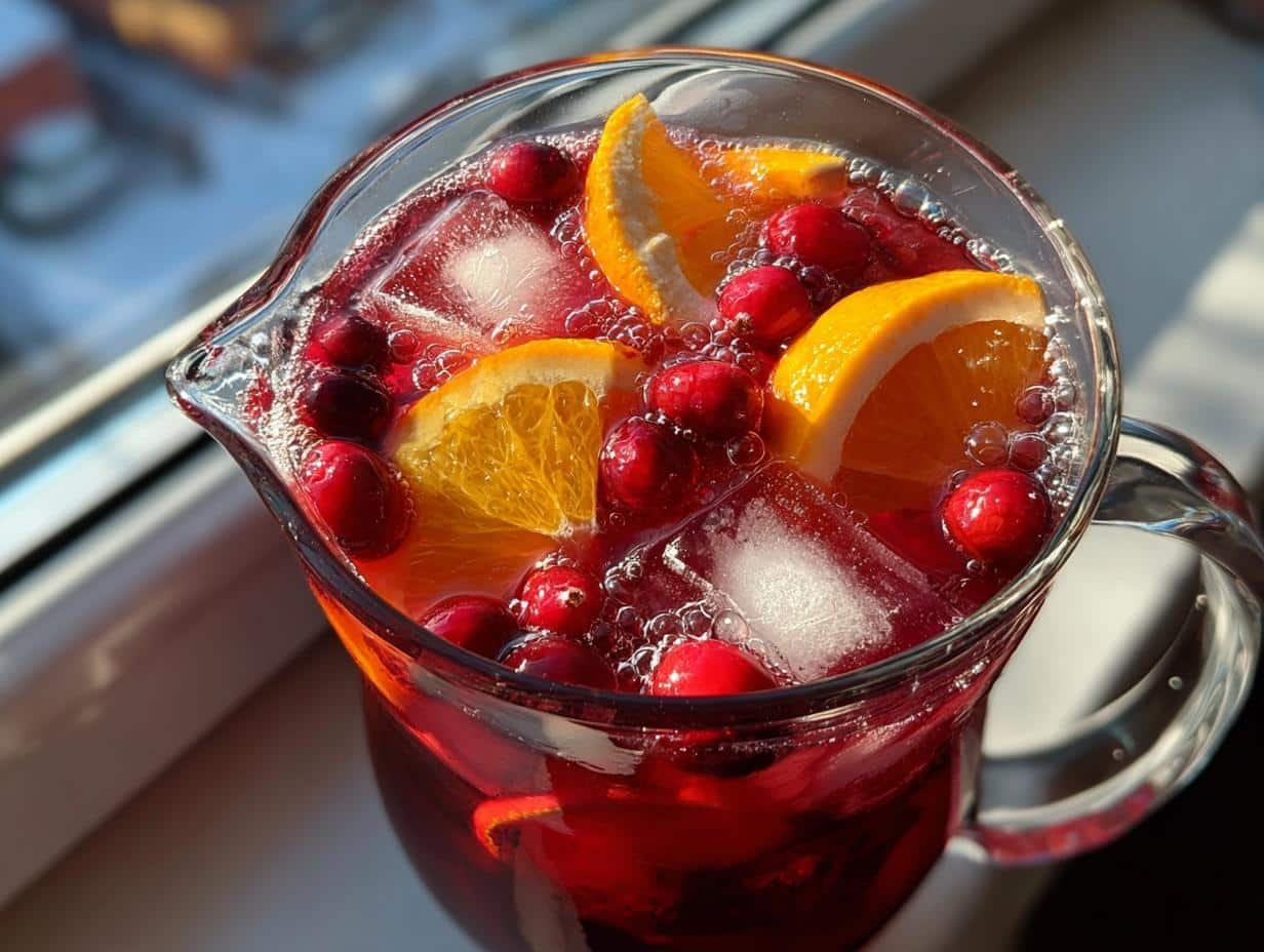 3-Ingredient Christmas Punch with Alcohol Recipe - Festive & Easy! 3 christmas punch with alcohol recipe - detail 1