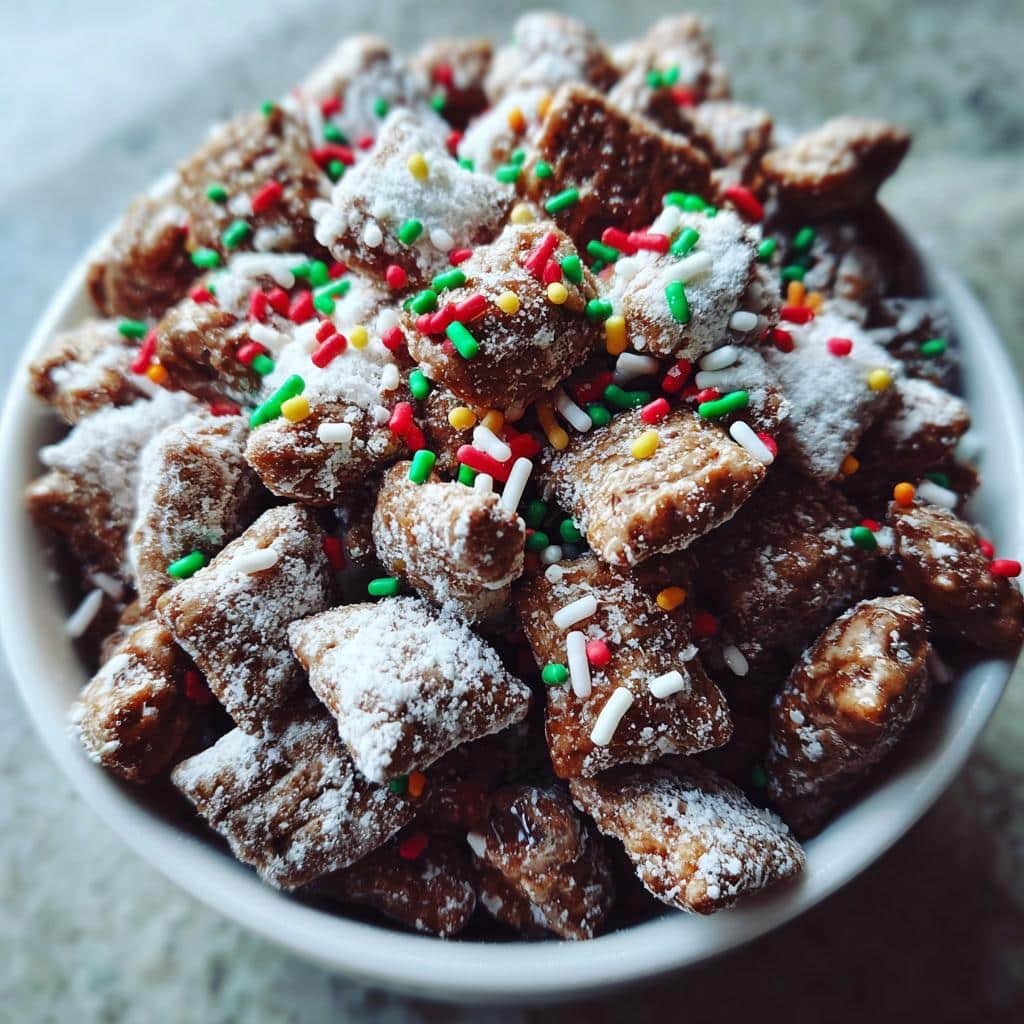 christmas puppy chow magical recipes spread cheer - detail 1