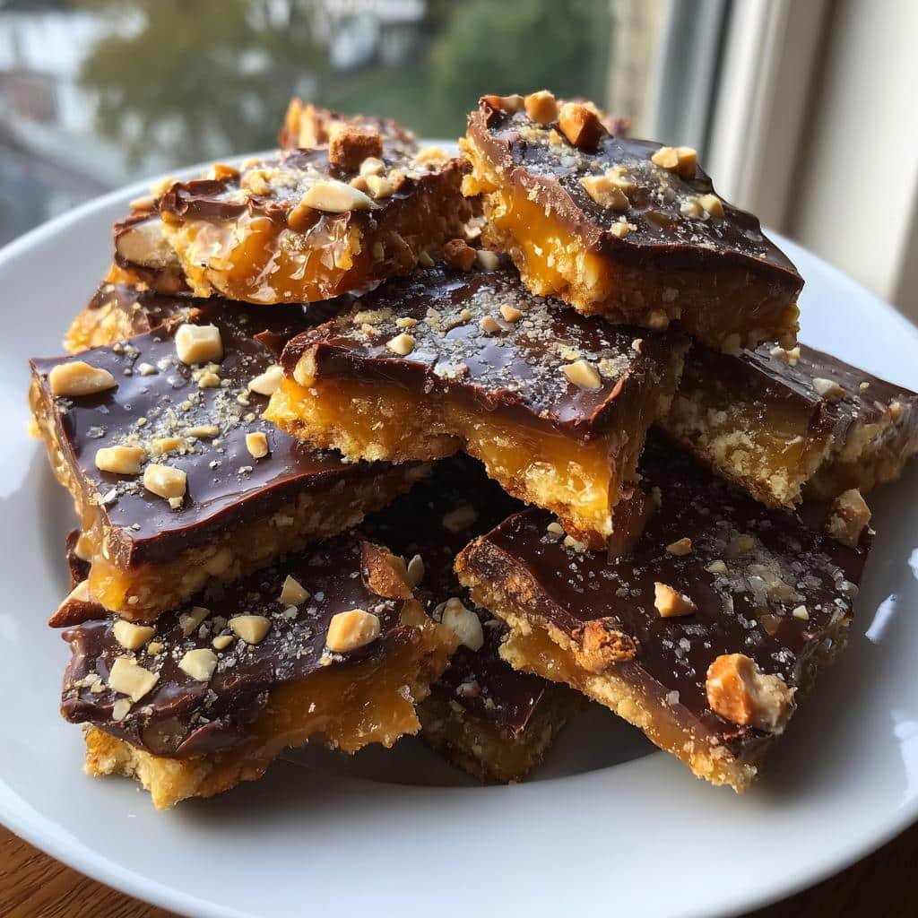 Irresistible Christmas Toffee Perfectly Crunchy Treats in 30 Minutes 3 christmas toffee perfectly crunchy treats - detail 1