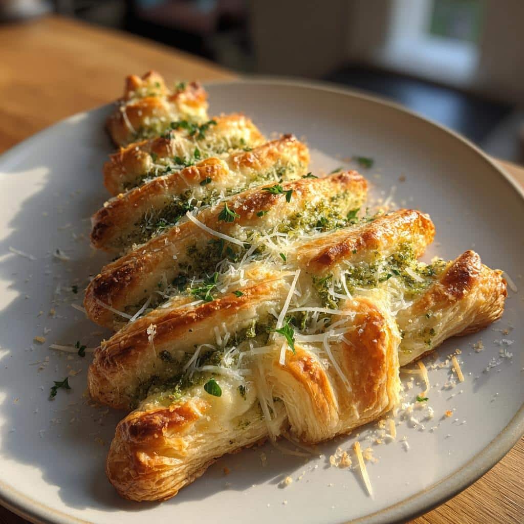 christmas tree appetizers - detail 1