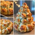 3-Ingredient Christmas Tree Bread Pull Apart Recipe Will Wow Guests 4 christmas tree bread pull apart recipe