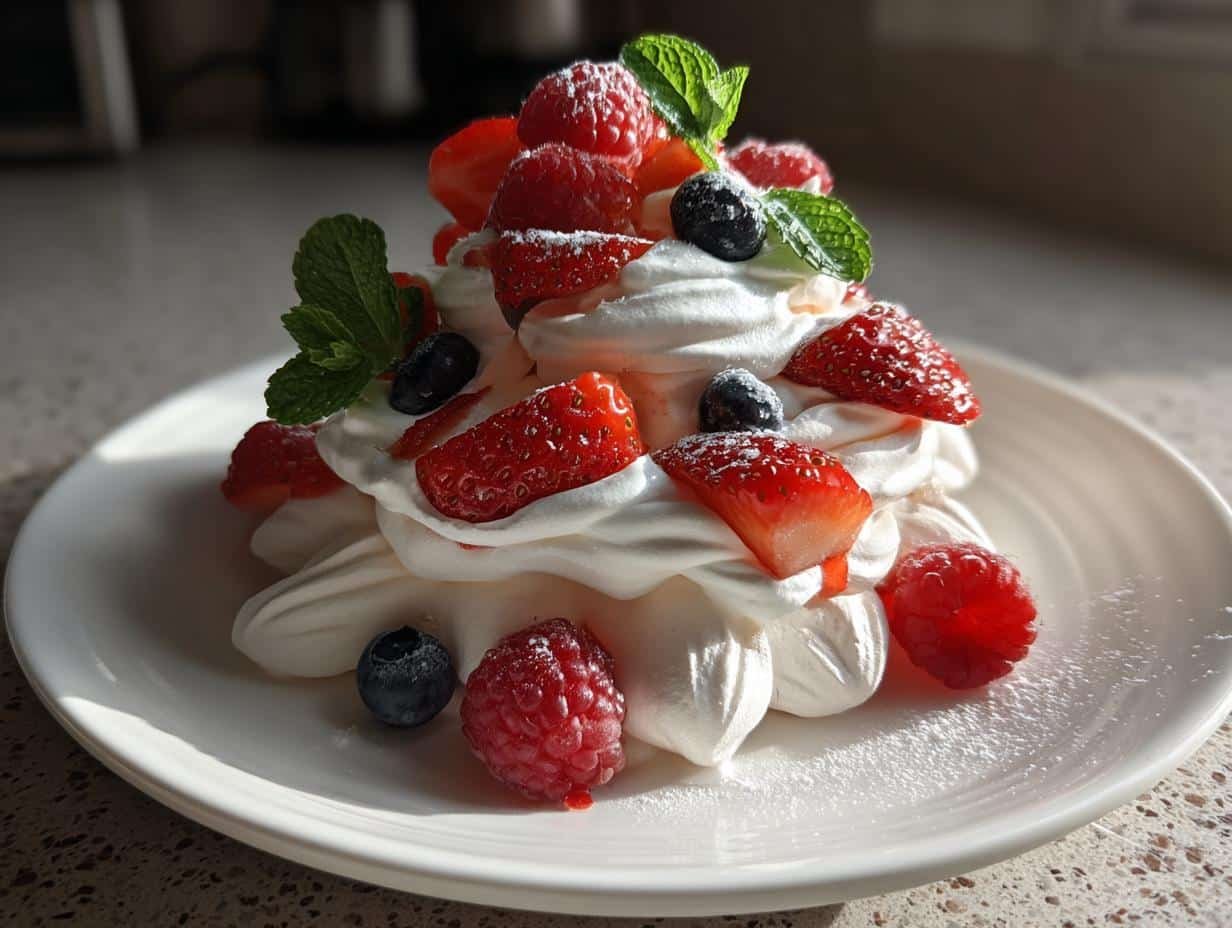 Magical 8-Serving Christmas Tree Pavlova Recipe Mastery 3 christmas tree pavlova recipe holiday dessert - detail 1