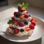 christmas tree pavlova recipe holiday dessert