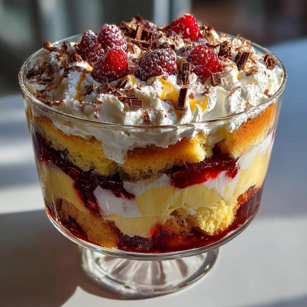 7-Layer Christmas Trifle Recipe: Pure Holiday Bliss 3 christmas trifle recipe 7 layers of joyful indulgence - detail 1