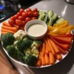 christmas veggie platter
