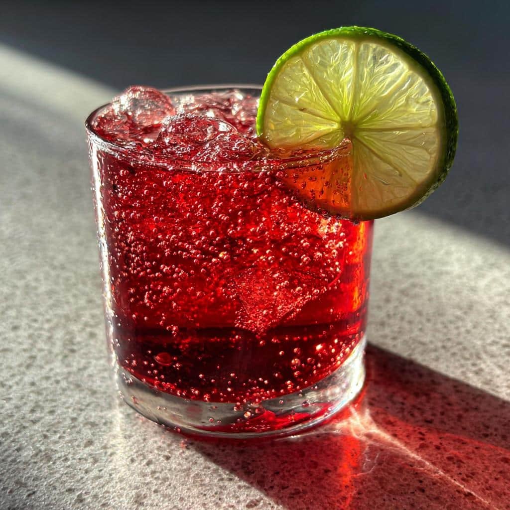 cocktails with cranberry juice - detail 1