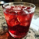 cranberry and apple cider vinegar drink