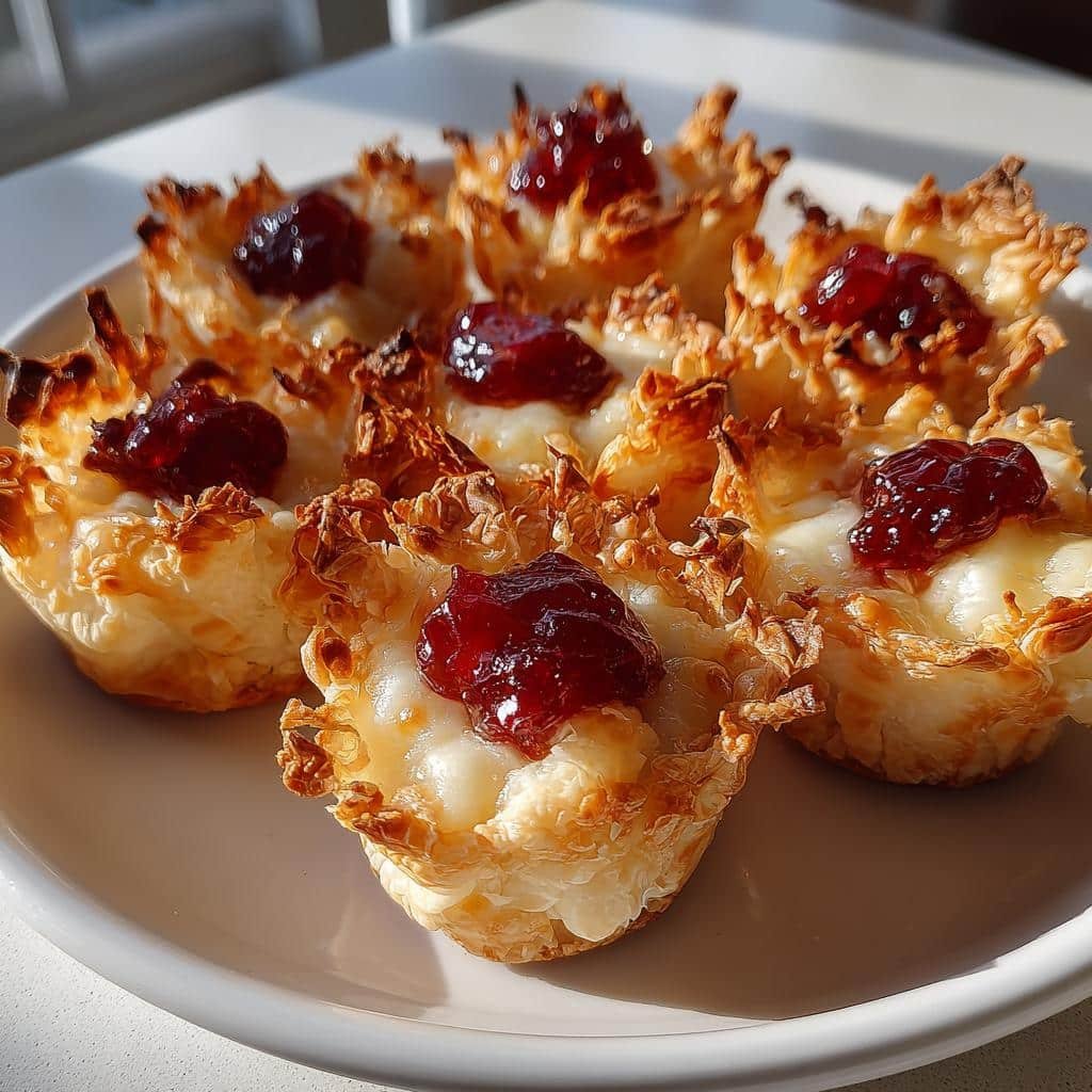 cranberry and brie bites recipe - detail 1