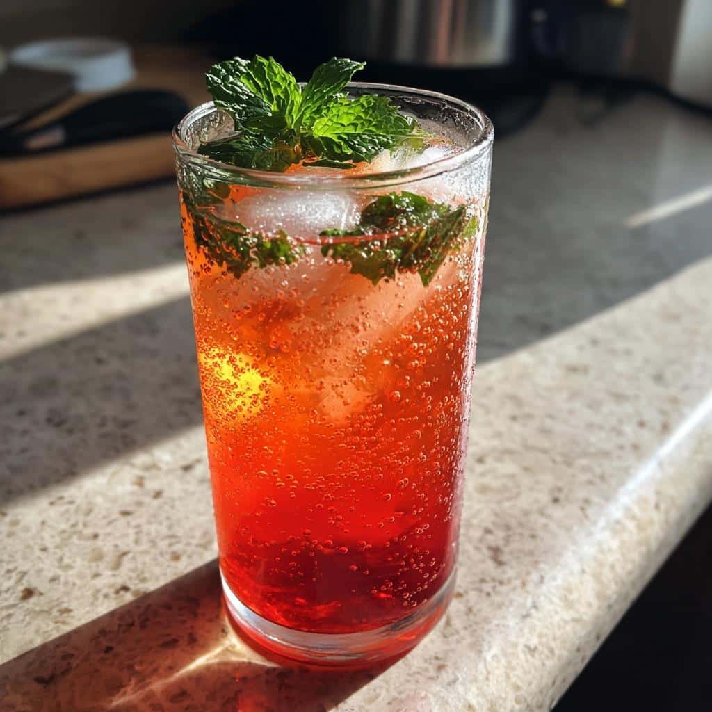 cranberry and pineapple drink recipe - detail 1