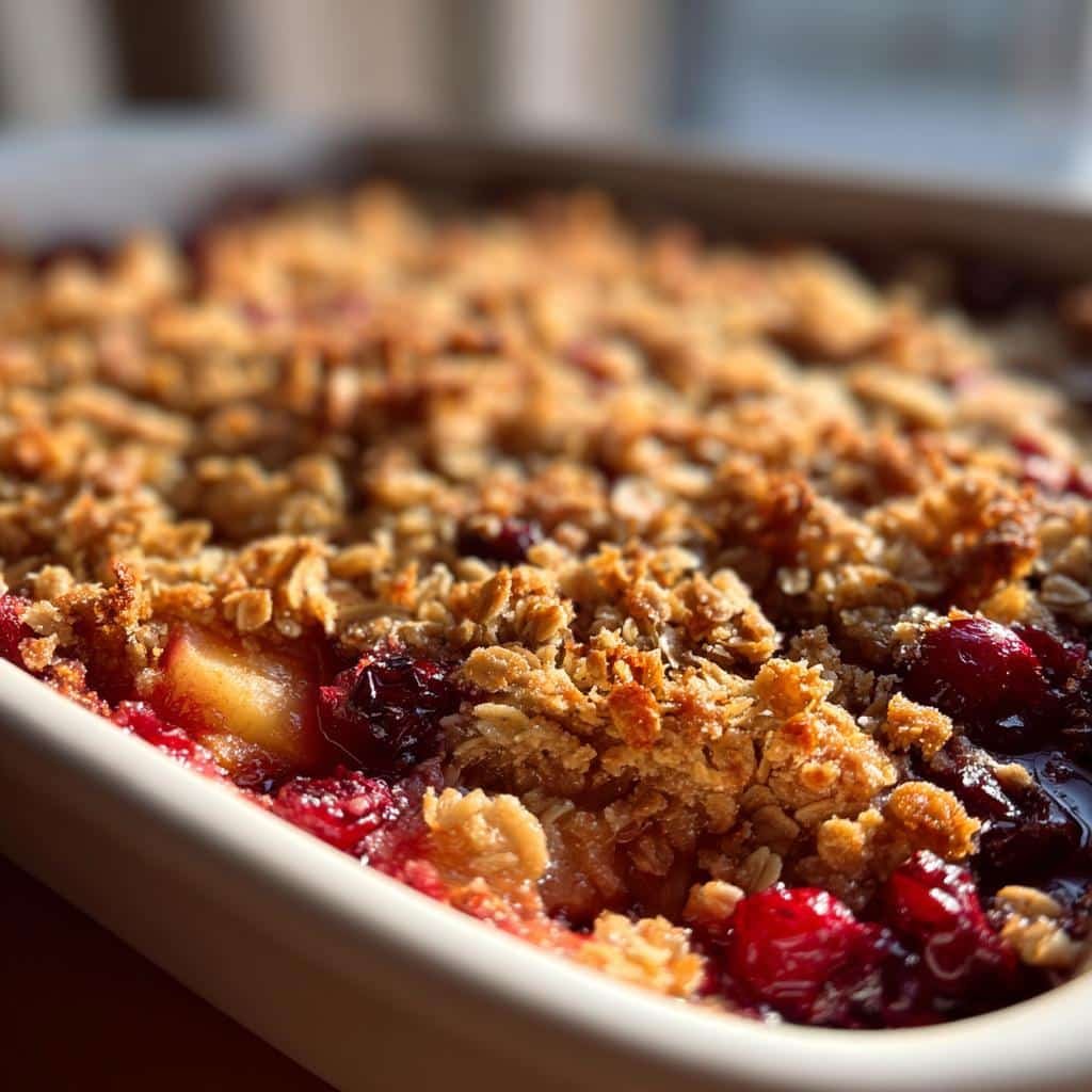 cranberry apple crisp tips for perfection - detail 1