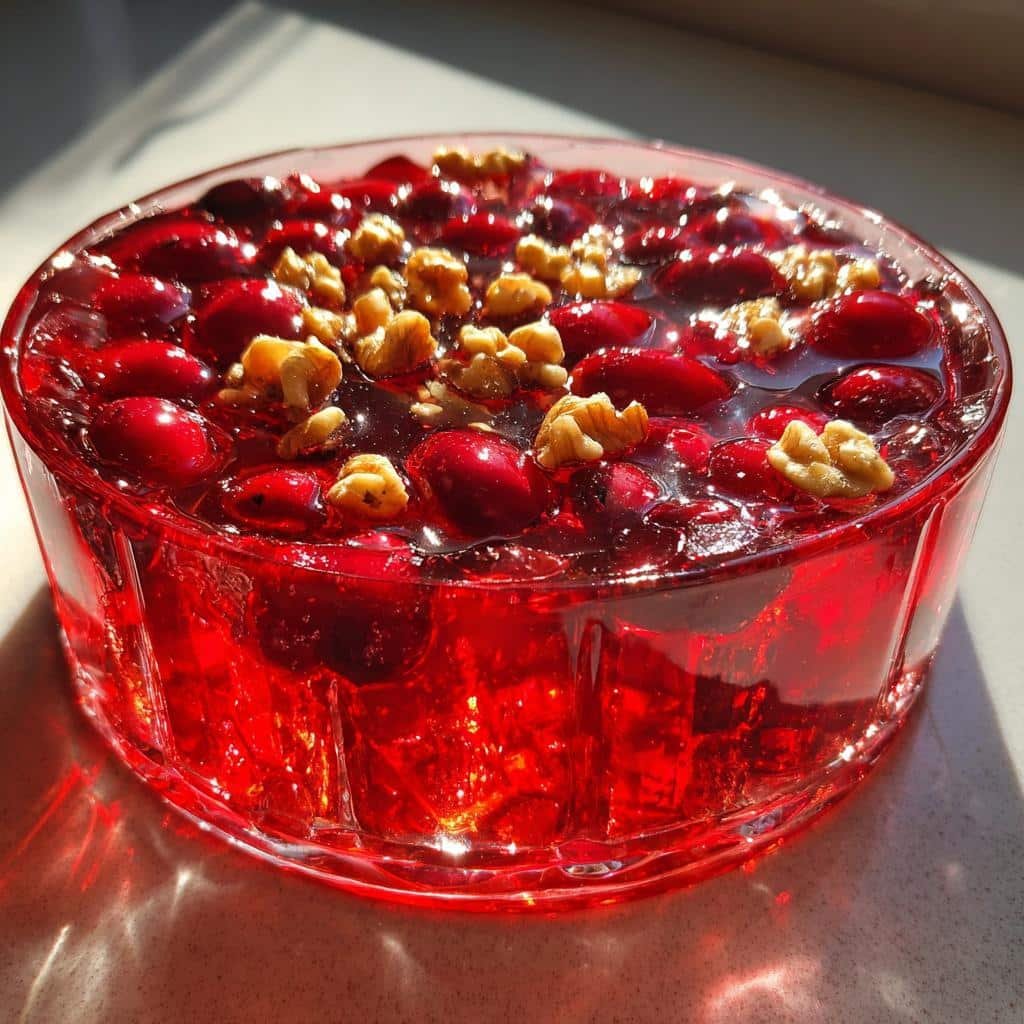 5-Ingredient Cranberry Apple Jello Salad That Wows 3 cranberry apple jello salad recipe - detail 1