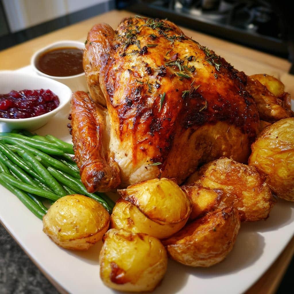 fancy christmas dinner - detail 1