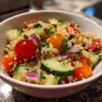 healthy meal quinoa salad recipe