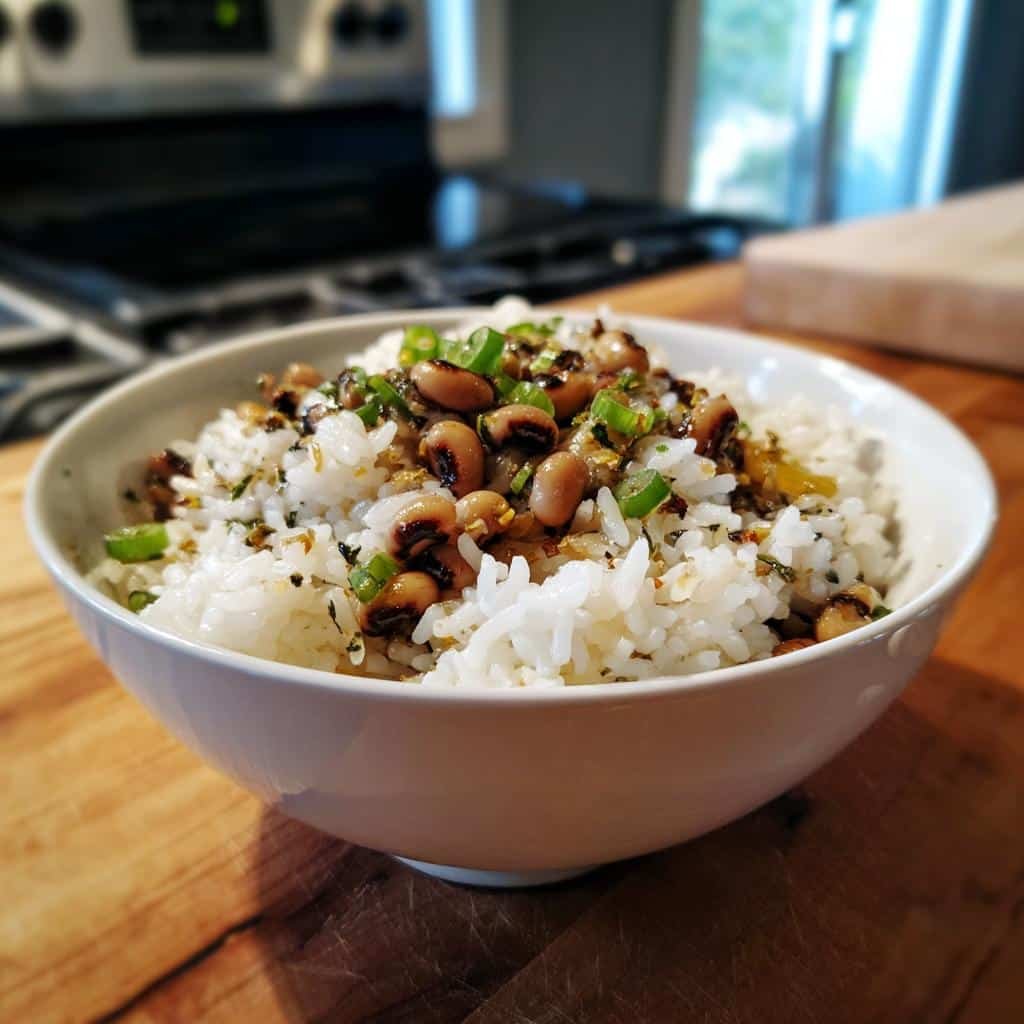 rice and black eyed peas recipe - detail 1