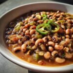 spicy southern black eyed peas recipe