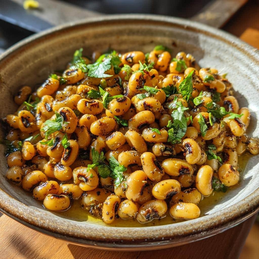 40-Minute Tempered Black Eyed Peas Recipe - Irresistibly Spiced! 3 tempered black eyed peas recipe - detail 1
